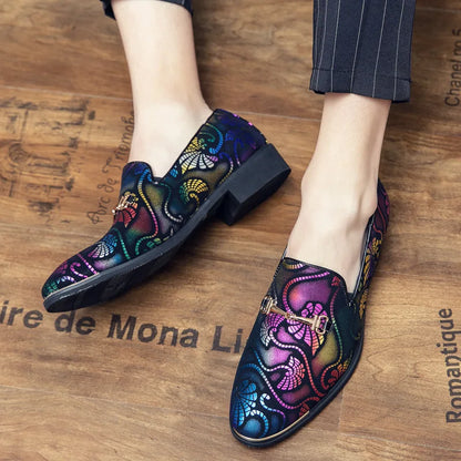 Eleganza Italian Leather Dress Loafers