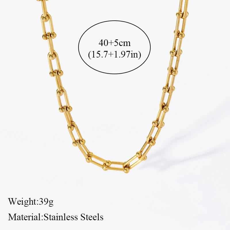 Gold Fusion Chain Set Women's