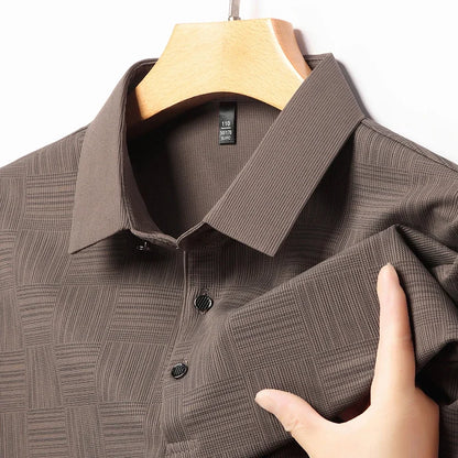 Exquisite Men's Breathable Cotton Polo