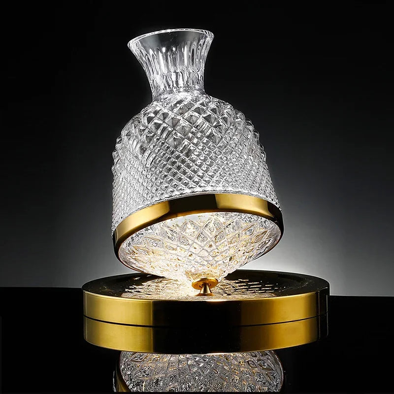 Prestige Crystal Rotating Decanter