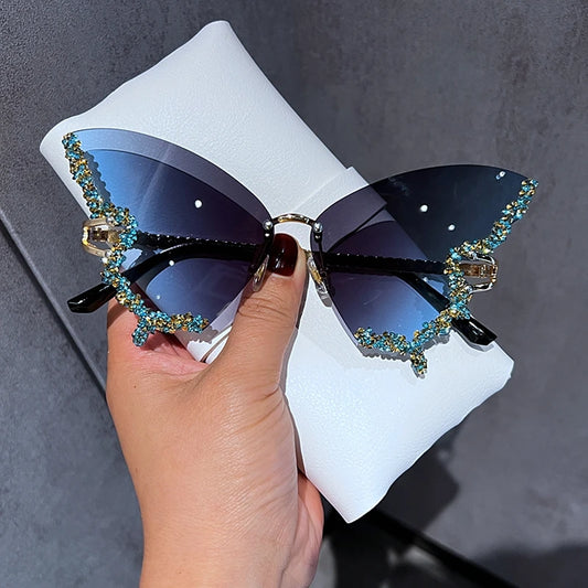 Crystal Wings Luxury Sunglasses