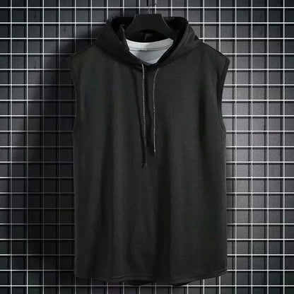 Light Summer Sleeveless Hoodie