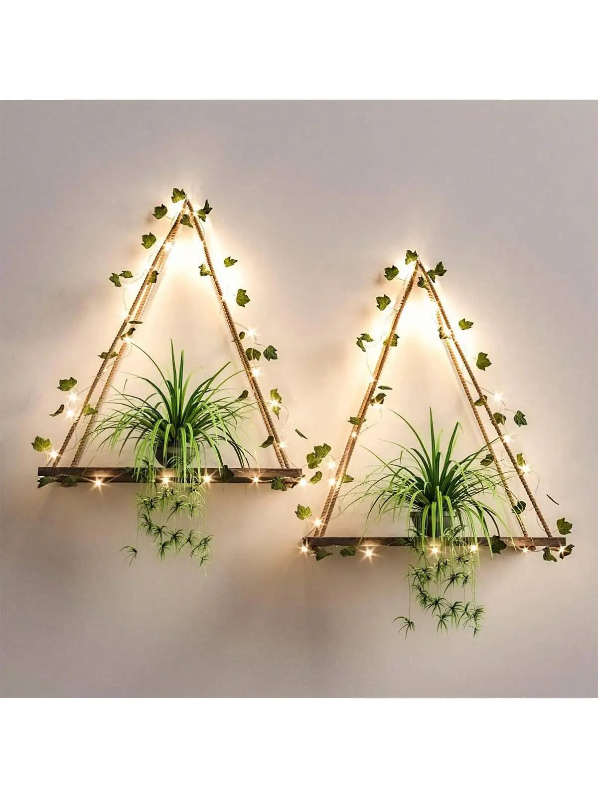 LuminaLeaf Decor Shelf