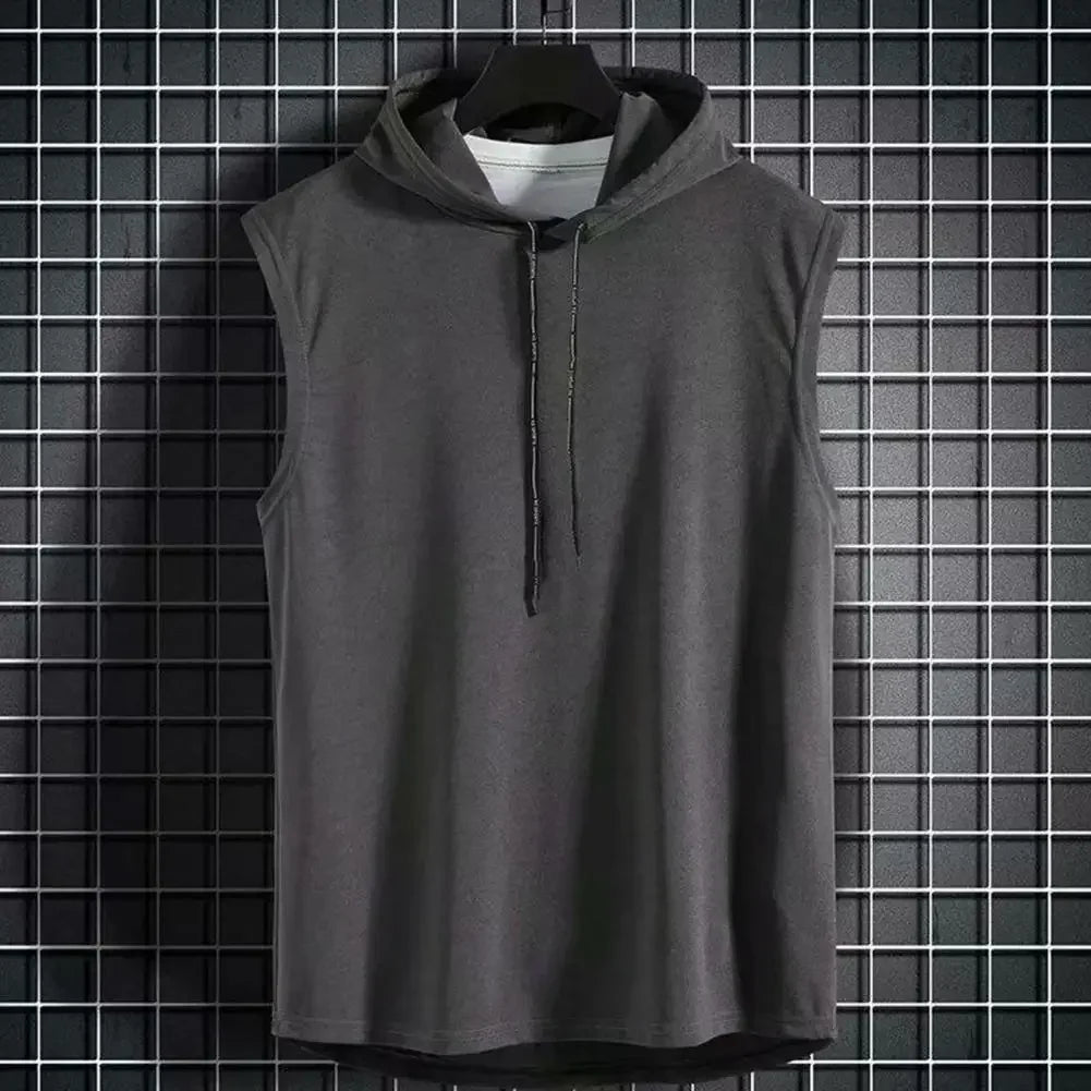 Light Summer Sleeveless Hoodie