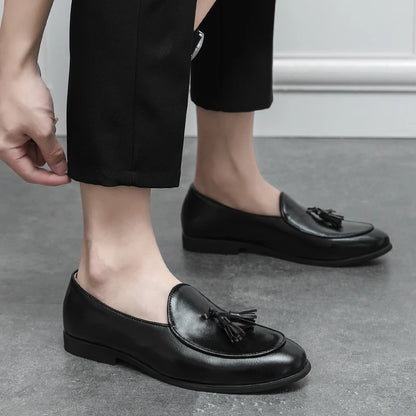 Carto Leather Loafers