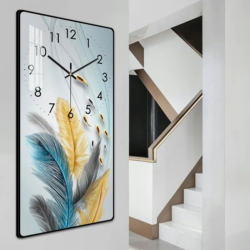 Luxurious Wall Painting Clock