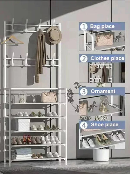 All-in-One Shoe and Clothes Organizer