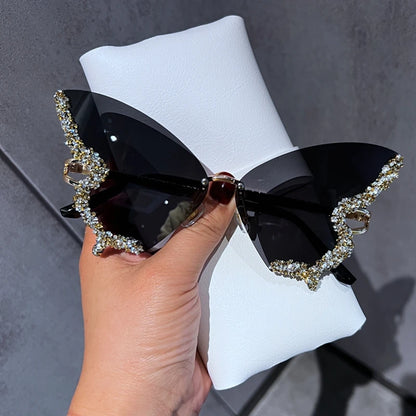 Crystal Wings Luxury Sunglasses