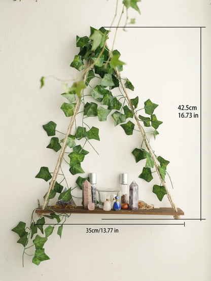 LuminaLeaf Decor Shelf