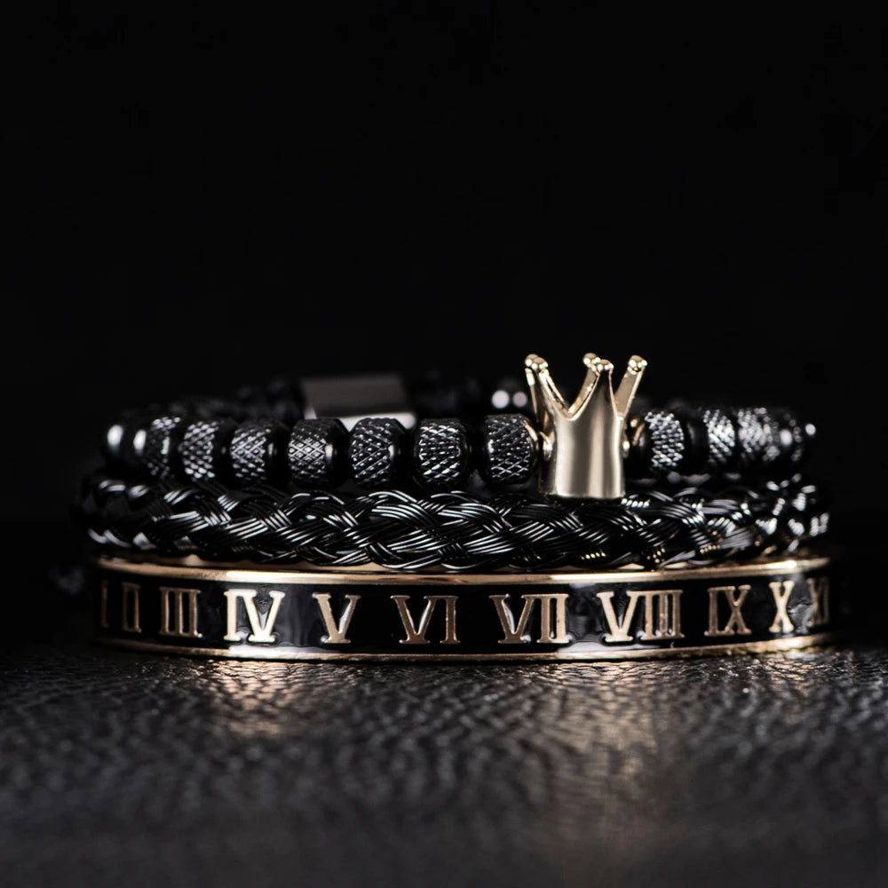 Kingsman Roman Numeral Bracelet