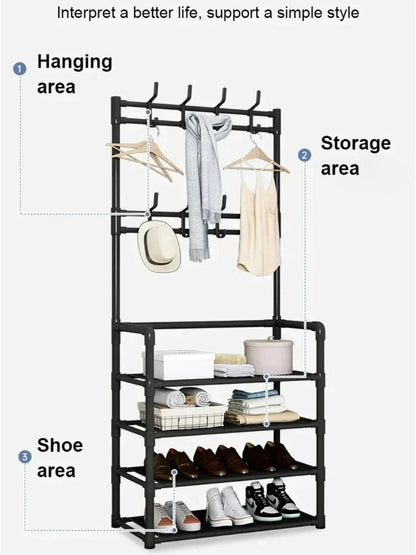 All-in-One Shoe and Clothes Organizer