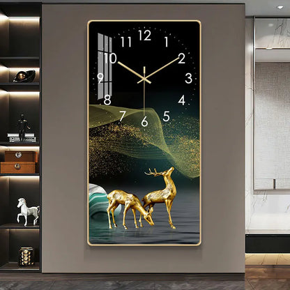 Luxurious Wall Painting Clock