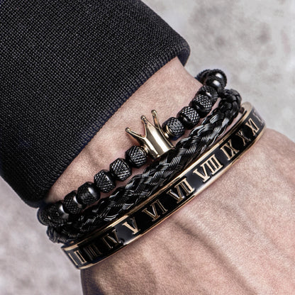 Kingsman Roman Numeral Bracelet