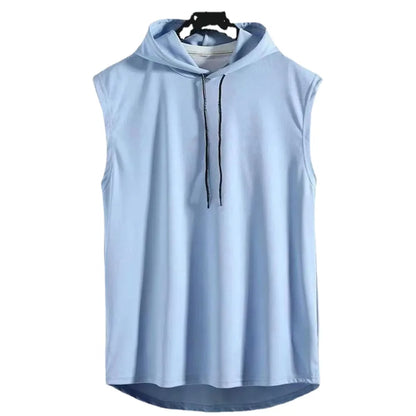 Light Summer Sleeveless Hoodie