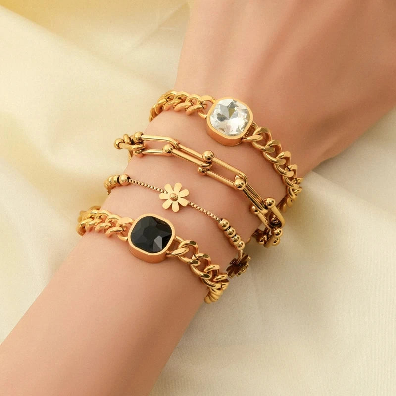 Gold Fusion Chain Set Women's